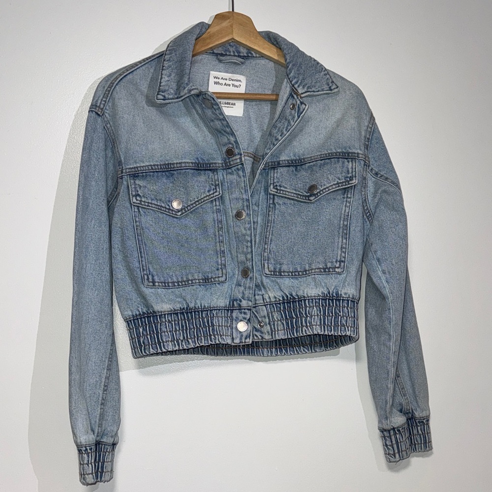 Pull&Bear Light Blue Jean Jacket